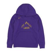 NBA Streetwear Fleece Hoodie Nike , Purple , Heren