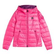 Winter Jackets Blauer , Pink , Dames