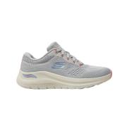 Stijlvolle Damessneakers Skechers , Beige , Dames