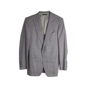 Pre-owned Silk outerwear Tom Ford Pre-owned , Gray , Dames