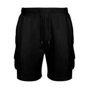 Casual Shorts BomBoogie , Black , Heren