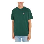 T-Shirts Tommy Jeans , Green , Heren