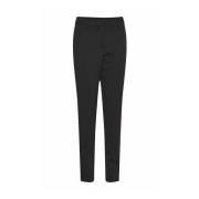 Slim-fit Trousers Ichi , Black , Dames