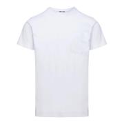 Witte T-shirts en Polos K-Way , White , Heren
