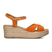 Oranje Sandalen Unisa , Orange , Dames