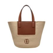 Tote Bags Bally , Beige , Dames