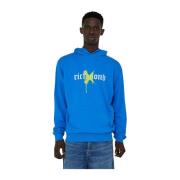 Sweatshirts Hoodies John Richmond , Blue , Heren