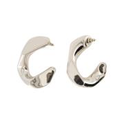 Metal earrings Alexander McQueen , Gray , Dames