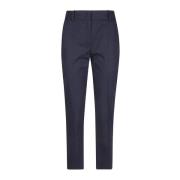 Slim Fit New York Broek Eleventy , Blue , Dames