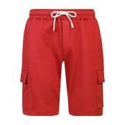 Casual Shorts Eleventy , Red , Heren