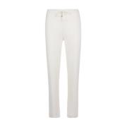 Straight Trousers Eleventy , White , Dames