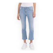 Cropped Jeans Replay , Blue , Dames