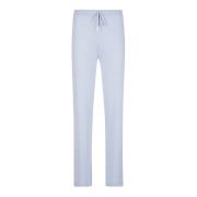 Straight Trousers Eleventy , Blue , Dames
