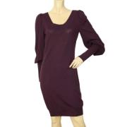 Pre-owned Wool dresses Alexander McQueen Pre-owned , Purple , Dames