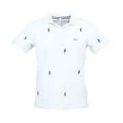 Polo Shirts Sun68 , White , Heren