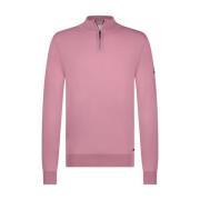 Race Half Zip Pullover Stretch Born With Appetite , Pink , Heren