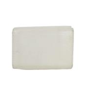 Pre-owned Leather wallets Balenciaga Vintage , White , Dames