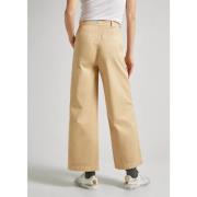 Wide Trousers Pepe Jeans , Beige , Dames