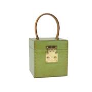 Pre-owned Leather louis-vuitton-bags Louis Vuitton Vintage , Green , D...