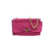 Pre-owned Suede shoulder-bags Salvatore Ferragamo Pre-owned , Pink , D...