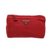 Pre-owned Nylon prada-bags Prada Vintage , Red , Dames