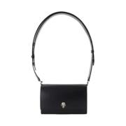 Pre-owned Leather shoulder-bags Alexander McQueen Pre-owned , Black , ...