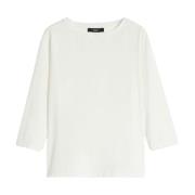 Klassieke Katoenen Shirt met Vlinder Motief Max Mara Weekend , White ,...