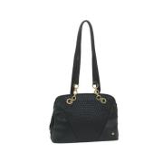 Pre-owned Leather totes Bally Pre-owned , Black , Dames