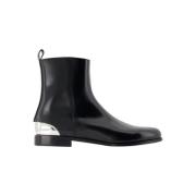 Pre-owned Leather boots Alexander McQueen Pre-owned , Black , Heren