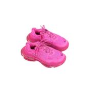 Pre-owned Fabric sneakers Balenciaga Vintage , Pink , Dames