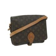 Pre-owned Canvas louis-vuitton-bags Louis Vuitton Vintage , Brown , Da...