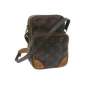 Pre-owned Canvas louis-vuitton-bags Louis Vuitton Vintage , Brown , Da...