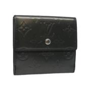 Pre-owned Canvas wallets Louis Vuitton Vintage , Gray , Dames