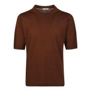 T-Shirts Paolo Pecora , Brown , Heren