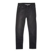 Zwarte Denim River Jeans Acne Studios , Black , Heren