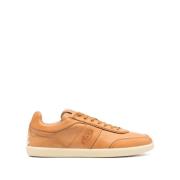 Multicolor Casual Gesloten Platte Sneakers Tod's , Orange , Heren