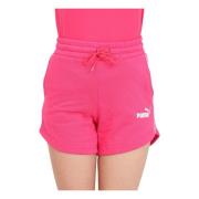 Casual Shorts Puma , Pink , Dames