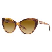 Cat-eye zonnebril met gele gradient lenzen Ralph Lauren , Brown , Unis...