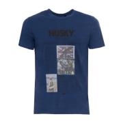 T-Shirts Husky Original , Blue , Heren