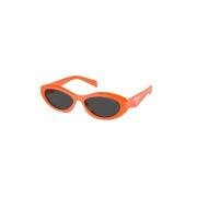 Sunglasses Prada , Orange , Dames
