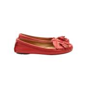 Pre-owned Leather flats Coach Pre-owned , Red , Dames