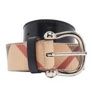 Pre-owned Leather belts Burberry Vintage , Multicolor , Dames