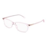 Roze Montuur Gg0757Oa Zonnebril Gucci , Pink , Unisex