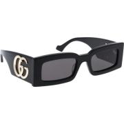 Iconische zonnebril voor vrouwen Gucci , Black , Dames