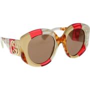 Stijlvolle zonnebril voor vrouwen Gucci , Multicolor , Dames