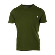 Groene Sigur Tee Shirts en Polo's K-Way , Green , Heren