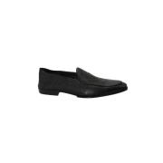 Pre-owned Leather flats Balmain Pre-owned , Black , Heren