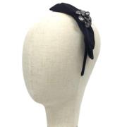 Pre-owned Fabric hair-accessories Chanel Vintage , Black , Dames