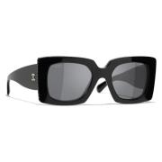 Sunglasses Chanel , Black , Dames