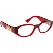 Glasses Versace , Red , Dames